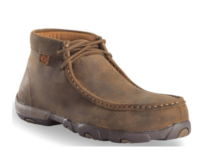 Twisted X Women's 'Chukka' Moc  SteelToe Slip/Oil Resistant Work Shoe WDMST01