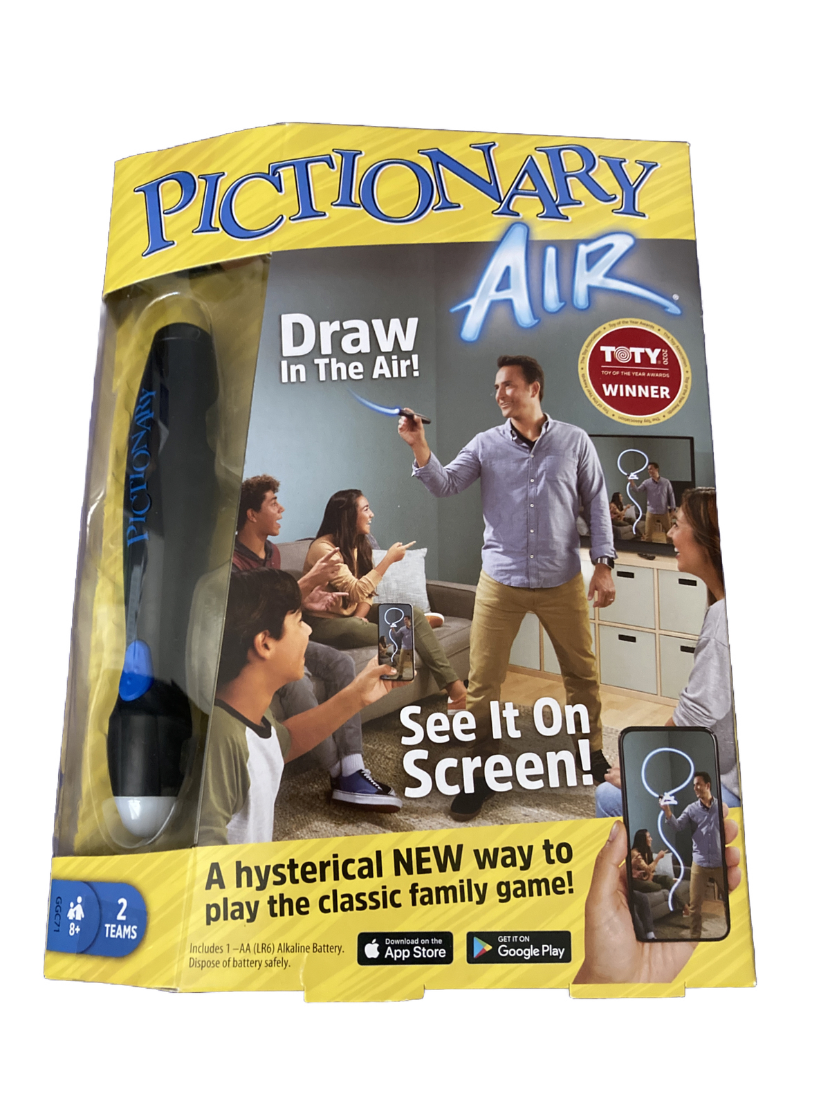 Pictionary Air Game Family Game Where You Draw in the Air & See It On A Screen