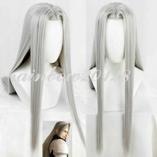 Final Fantasy VII Remake Sephiroth Anime Cosplay Wig/