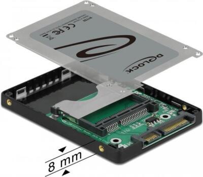 Delock 25'' SATA Kartenleser für CFast Speicherkarten
