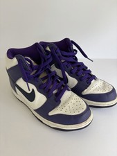 Nike Dunk High Purple White Women s 6Y GS Sneaker DH9751-100 Clean Size