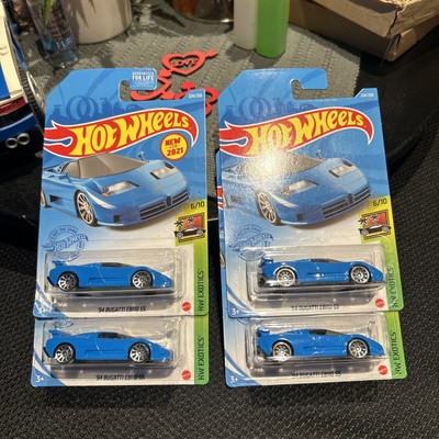 2021 HOT WHEELS '94 BUGATTI EB110 SS LOT OF 4