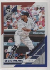 2019 Donruss Optic Red White & Blue 150th Anniversary Prizm Eddie Rosario y0i