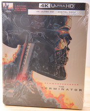 The Terminator 4k Steelbook Digital Code Limited Edition Us Seller New Sealed