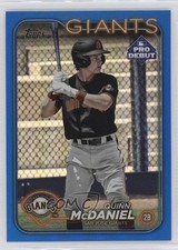 2024 Topps Pro Debut Blue Foil 73/150 Quinn McDaniel #PD-136 sc8