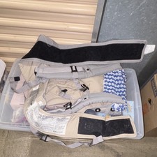 Ergobaby Gray Baby Carrier Size Adjustable with Storage Pocket Infant Toddler