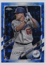 2021 Topps Chrome Update Sapphire Edition Luke Raley #US7 1ar2