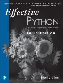 Effective Python Brett Slatkin Paperback Pearson Education (US) P