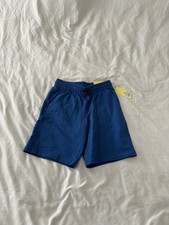 All in Motion Boys Size Medium Blue Athletic Shorts NWT 156