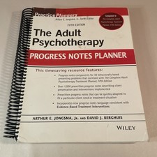 The Adult Psychotherapy : Progress Notes Plan...