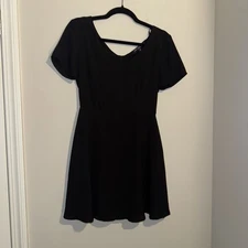 One Clothing Black Little Black Dress Women's Size S Short Sleeve Casual