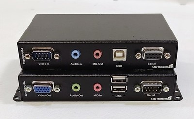 StarTech.com SV565UTPUSA VGA USB Audio Serial Extender Over Cat5, 1000 ft (SET)