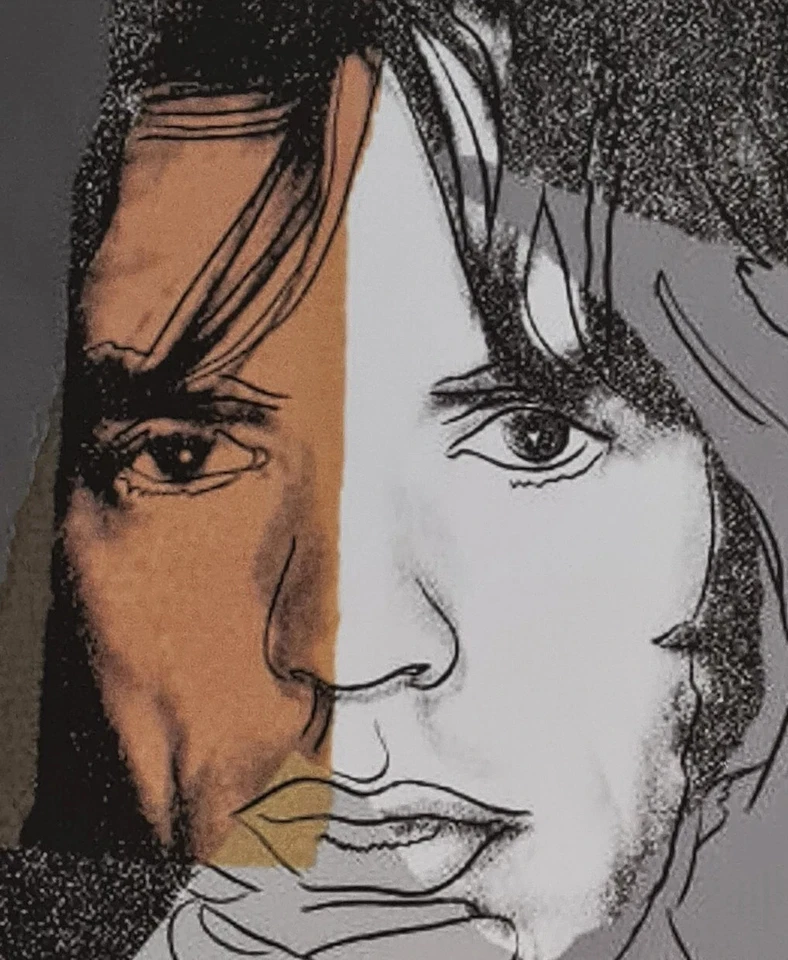 ANDY WARHOL * Mick Jagger *57 x 38*signed lithograph*Kunstdruck*limited # xx/100 - Bild 4 von 4