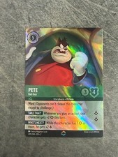 Pete Bad Guy Enchanted Disney Lorcana Near Mint NM Pack Fresh