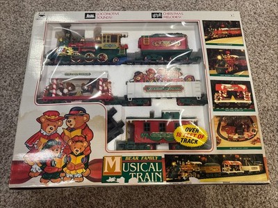 Vintage Christmas Train Set Brand New In Box, 18 Foot Of Track, Never Used