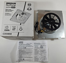 Broan Nutone C350bnr Fan Motor Wheel 50 Cfm 696n New Open Box Broan Nutone C350bnr Fan Motor Wheel 50 Cfm 696n New Open Box