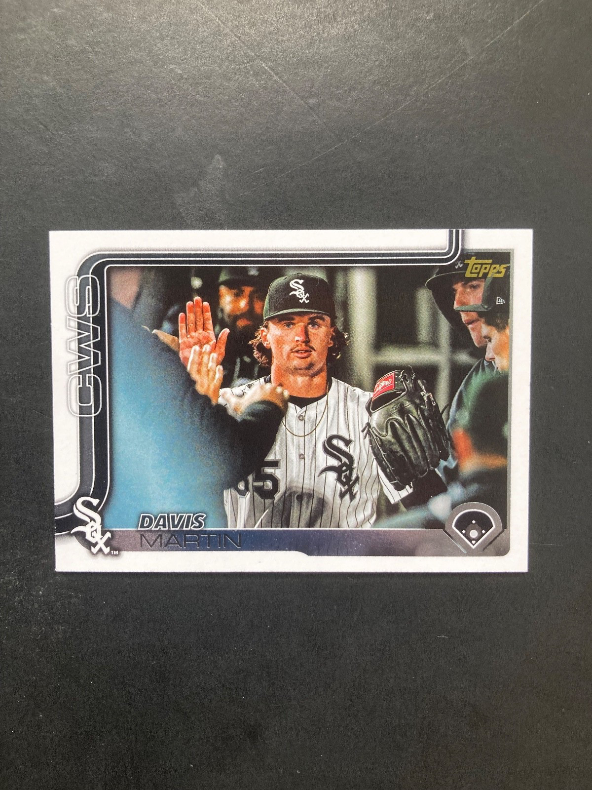 2025 Topps Update Series Davis Martin #US294 Golden Mirror Image Variation