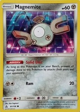 81/156 MAGNEMITE | COMMON | ULTRA PRISM POKEMON CARD