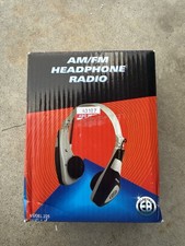 Vintage Electro Brand AM/FM Radio Headphones NOS Unopened Package Model 225