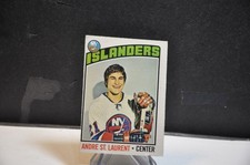 1976-77 O-Pee-Chee Hockey Cards #29 Andre St. Laurent new york islanders  nhl