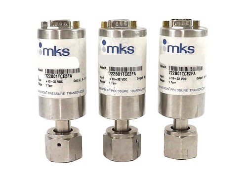 MKS Instruments 722B01TCE2FA Baratron Pressure Transducer Reseller Lot of 3