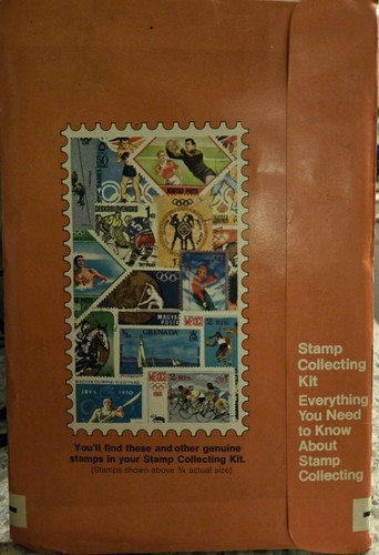 1974 Vintage USPS The World of Sports Stamp Collector Starter Kit Unopened - Imagen 2 de 7