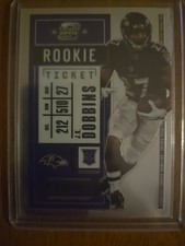 2020 Topps Contenders Optic  Rookie Ticket JK Dobbins Game 21 Silver (RC) #74