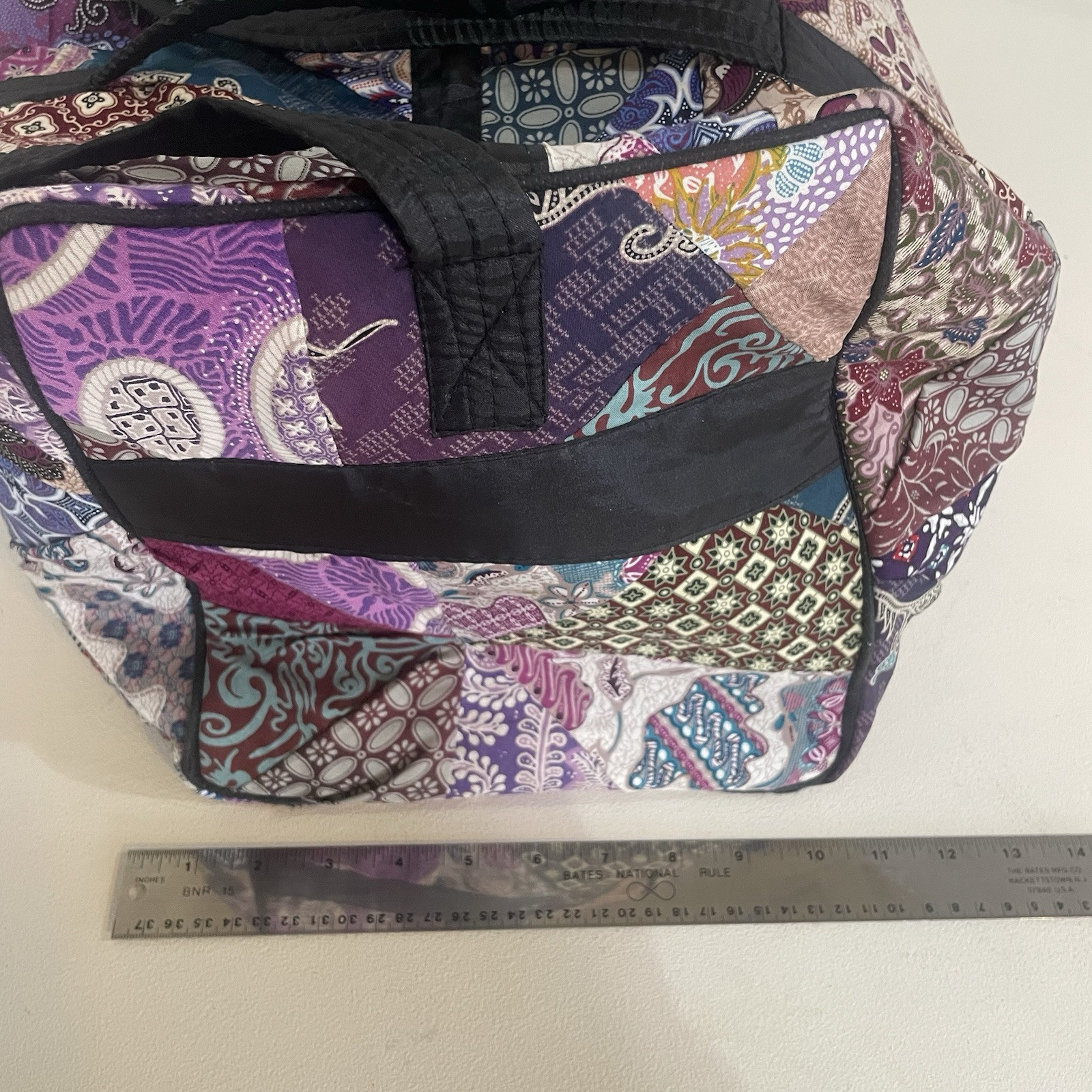 Patchwork Weekender Duffel Klasic Bali Boho Bag - image 5