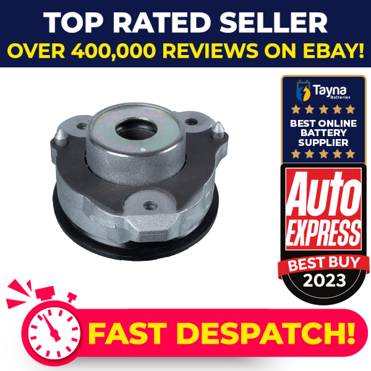 Top Strut Mounting fits PEUGEOT BOXER 2.0D Front Left 2015 on 1612736180 Febi