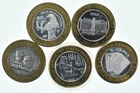 Lot 5 $10 Silver Strike Casino Rounds 3 T Oz .999 1 *410