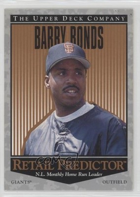 1996 Upper Deck Retail Predictor Barry Bonds #R32 1e9y