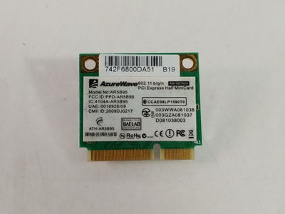 Azurewave AW-NE785H AR5B95 802.11n Halbe Mini Kabellose Karte