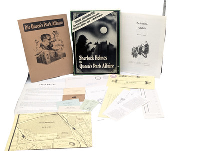 Sherlock Holmes die Queens Park Affaire Rarität Vintage Frankh