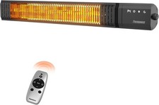 Infrared Heater 1500W with Remote, 2.5s Instant Heat & Memory Function