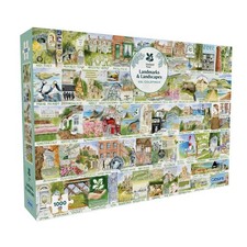 National Trust Landmarks & Landscapes 1000 Piece Jigsaw Puzzle G7179