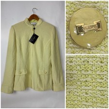 ST. JOHN Collection By Marie Gray Tweed Jacket Blazer Size 12