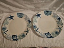 Image of Royal Norfolk Shore Living Dinner Plates--Set Of 2--10.5''