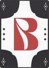 Letter Card "B" - Encyclopedia of Magic - Secret Lair Token Card - Blank Back