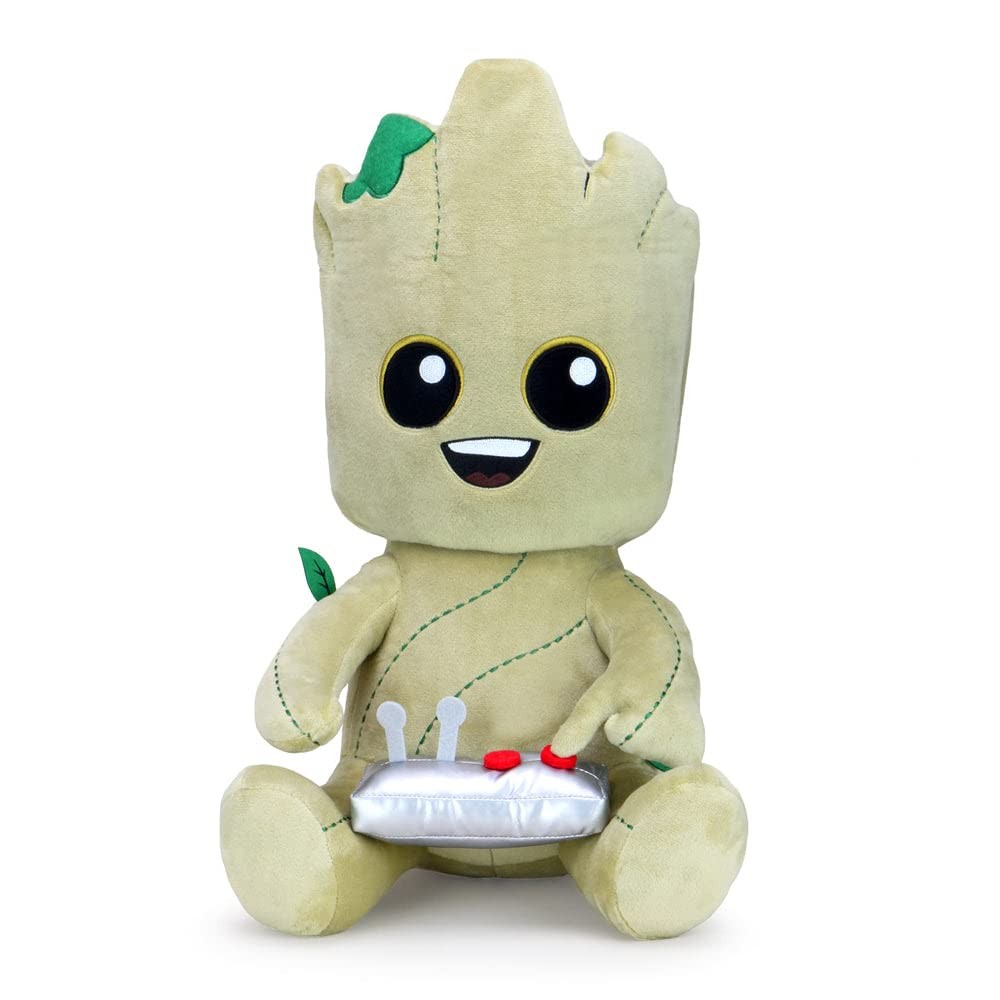 РУБИНЫ KR16532 Marvel Groot Kidrobot Umarme Mich Вибропрессовщик Plüsch, Braun