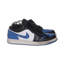 Nike Air Jordan, Sneaker, Größe: 43, 1 Low, Leder, Schwarz/Mehrfarbig #sId