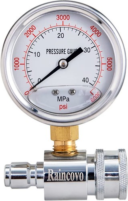 #ad Pressure Washer Gauge 6000 PSI 3 8 Inch Quick ConnectPressure Gauge for Power $23.99