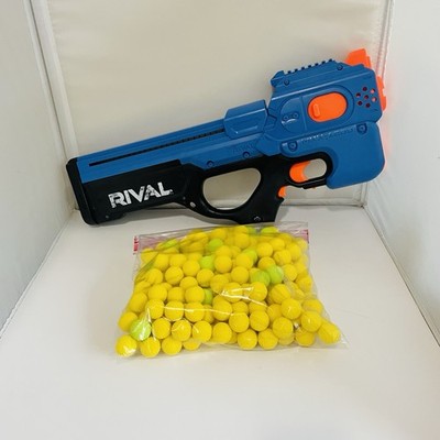 NERF Rival MXX-1200 Motorized Gun with Big Bag Of balls See Video
