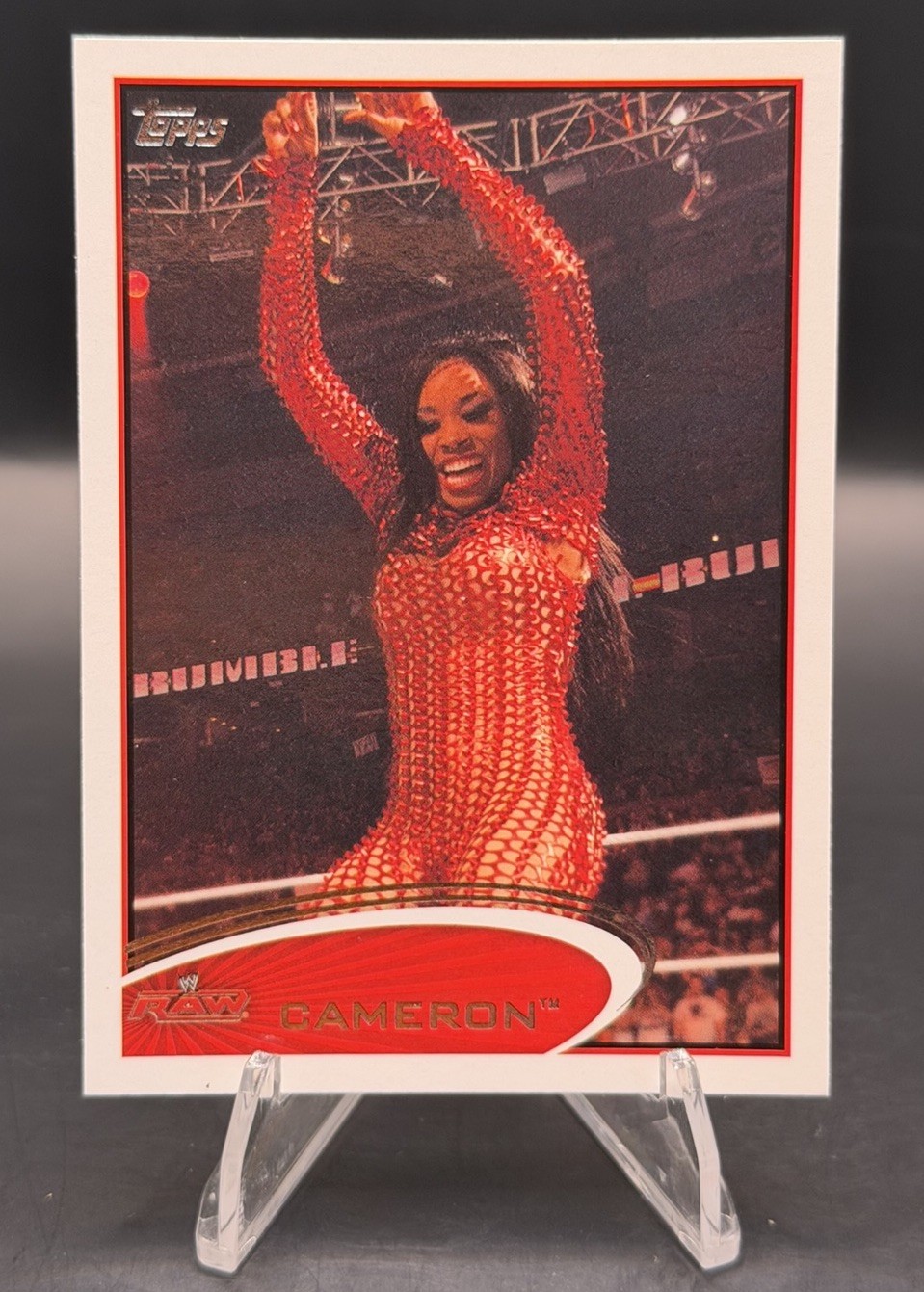 2012 Topps WWE - Cameron #9 (RC)
