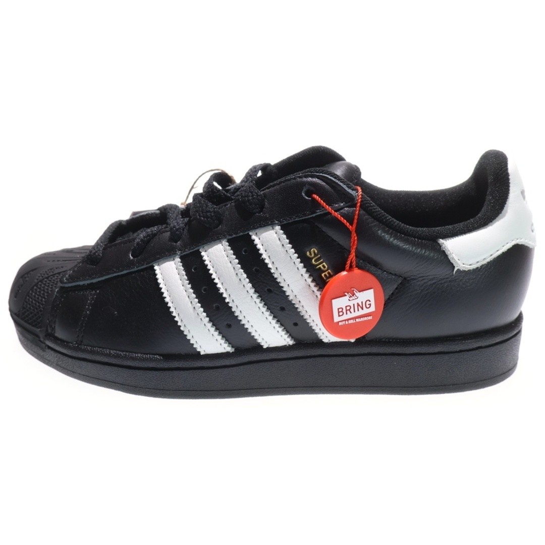 adidas XBEAMS SUPERSTAR Beams Low-cut Sneakers Black Women US5.5 23.5cm Used cac