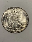 1941 Walking liberty Half .50. Nearly Unc.