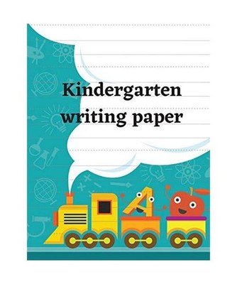 Kindergarten writing paper, Mario M'Bloom