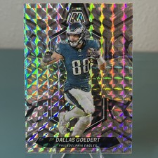 2024 Panini Mosaic Dallas Goedert Silver Prizm #180 Philadelphia Eagles