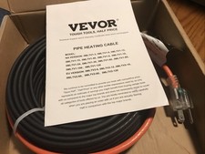 VEVOR 60ft. Pipe Heat Cable 5W/ft. 5MLTV1-60