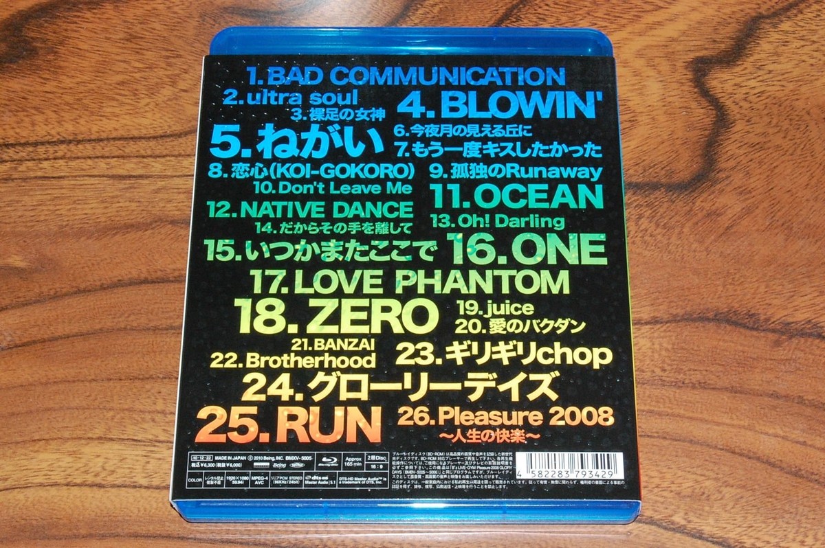 PF様2本セット B&#39;z Blu-ray GLORY DAYS &amp; ACTION 91CMbmLfsnL._AC_SY200_QL15_.jpg