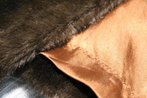 Vintage Vogue Faux Fur Coat Womens Medium Full Length Lined 60s 70s Hong Kong - Picture 3 of 14